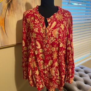 Floral Pink Women's Top